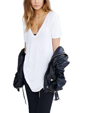 Truly Madly Deeply Deep V Tee Shirt